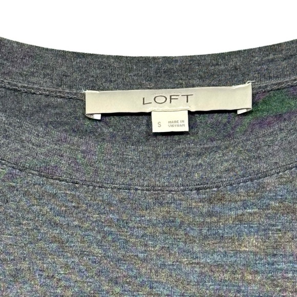 Loft Ruffle Sleeve Jersey Knit Dress - Picture 5 of 5